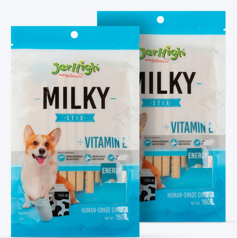 JerHigh Milk Stix Dog Treats - 100 g