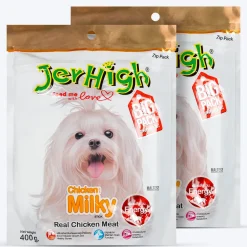JerHigh Milky Dog Treats with Real Chicken Meat