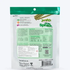 JerHigh Spinach Stick Dog Treats with Real Chicken Meat