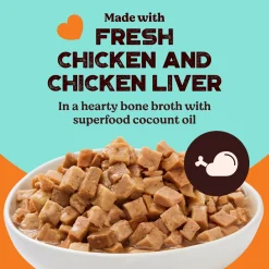 Kennel Kitchen Chicken Chunks in Gravy Wet Dog Food - 80 g packs