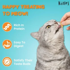 Kittos Purr-Fect Chicken Jerky Strips Cat Treats - 35 g