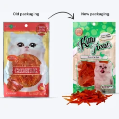 Kitty Treats Sliced Soft Chicken Jerky Cat Treat - 30 g