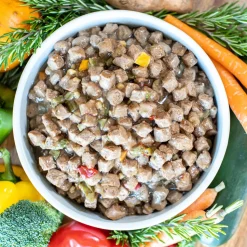Little BigPaw Turkey with Broccoli, Carrots and Cranberries in a Rich Herb Gravy Wet Dog Food - 390 g