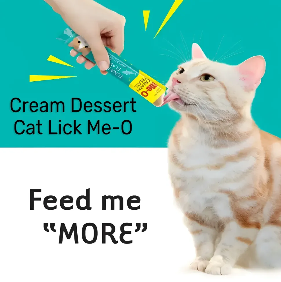 Me-O Creamy Cat Treats - Bonito - 60 g
