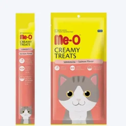 Me-O Creamy Cat Treats - Salmon - Pack of 20 (20 x 15 g)