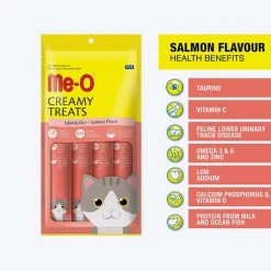 Me-O Creamy Cat Treats - Salmon - Pack of 20 (20 x 15 g)