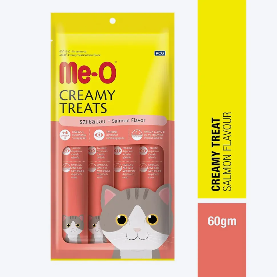 Me-O Creamy Cat Treats - Salmon - 60 g