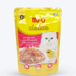 Me-O Delite Tuna With Bonito in Jelly Wet Cat Food - 70 g packs