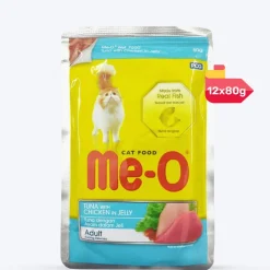 Me-O Tuna with Chicken in Jelly Wet Food For Cat - 80 gm