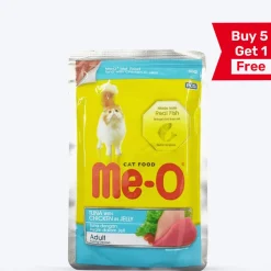 Me-O Tuna with Chicken in Jelly Wet Food For Cat - 80 gm