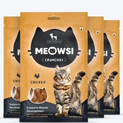 Meowsi by HUFT Cat Treats - Chicken Crunchies - 35 g