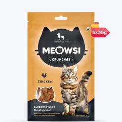 Meowsi by HUFT Cat Treats - Chicken Crunchies - 35 g