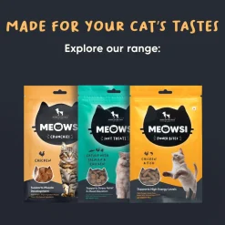 Meowsi by HUFT Cat Treats - Chicken Crunchies - 35 g