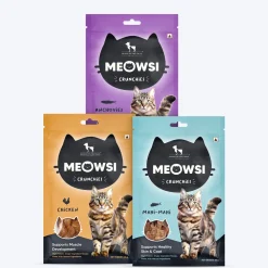 Meowsi by HUFT Cat Treats Combo - Non-Veg (Pack of 3)