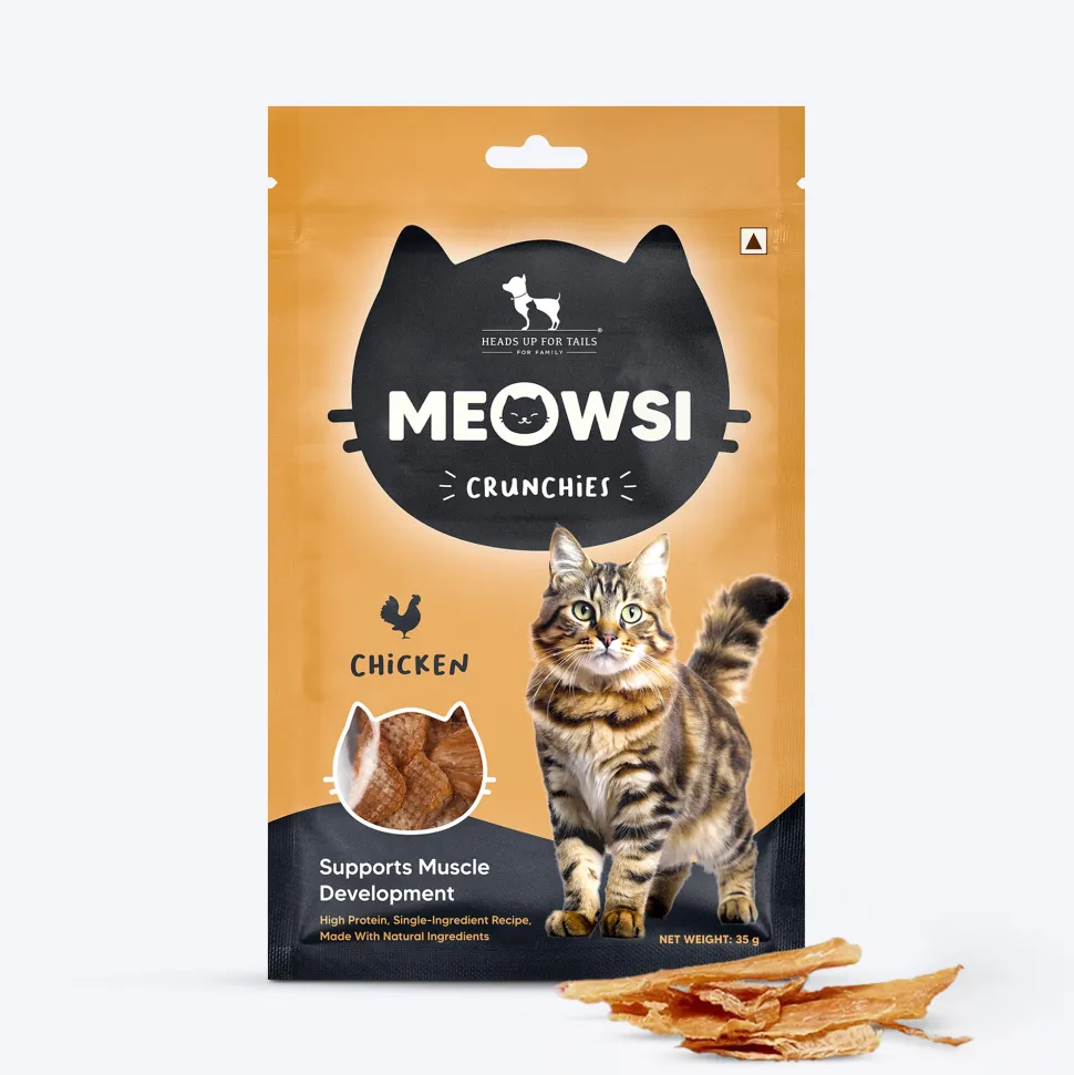 Meowsi by HUFT Cat Treats Combo - Non-Veg (Pack of 3)
