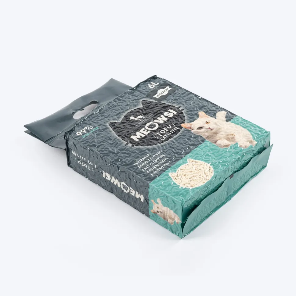 Meowsi by HUFT Tofu Cat Litter Unscented 6L