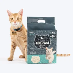 Meowsi by HUFT Tofu Cat Litter Unscented 6L