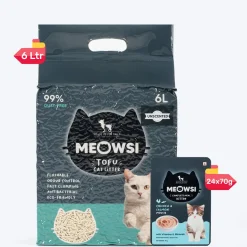 Meowsi Chicken & Salmon Mousse Wet Food for Kittens 70g