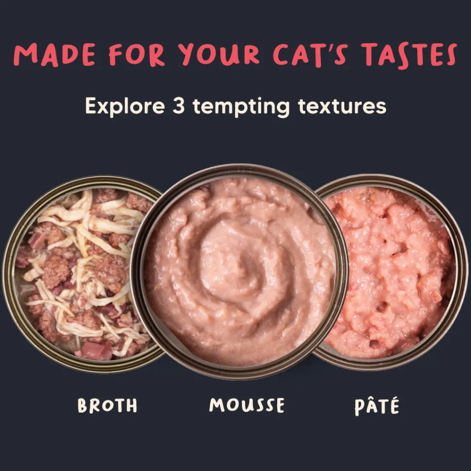 Meowsi Chicken Breast & Duck Mousse Canned Wet Cat Food 80g