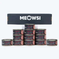 Meowsi Chicken Breast & Duck Mousse Canned Wet Cat Food 80g