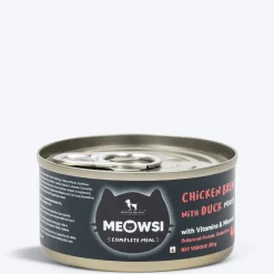 Meowsi Chicken Breast & Duck Mousse Canned Wet Cat Food 80g