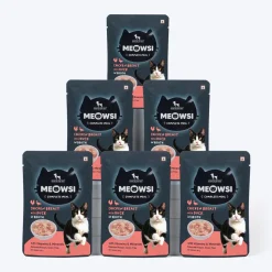 Meowsi Chicken Breast & Duck in Broth Wet Cat Food 80g