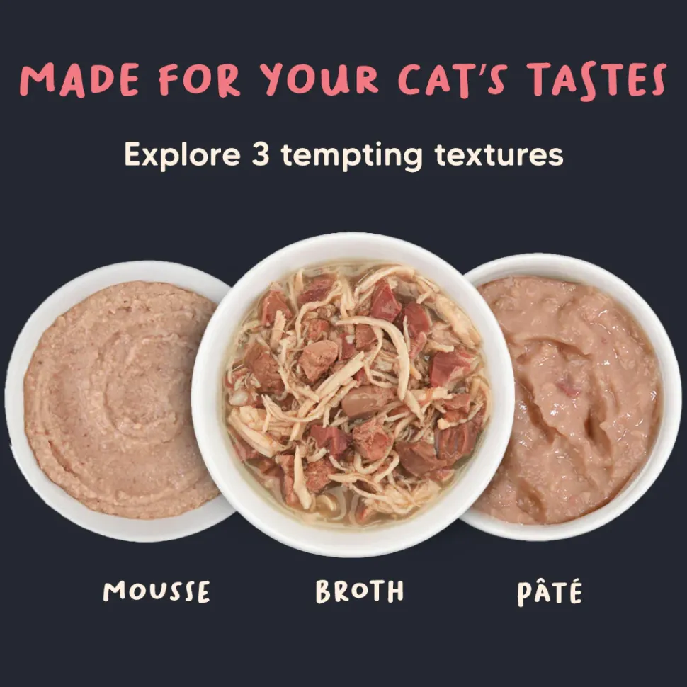 Meowsi Chicken Breast & Duck in Broth Wet Cat Food 80g