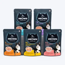 Meowsi Chicken Breast & Duck in Broth Wet Cat Food 80g