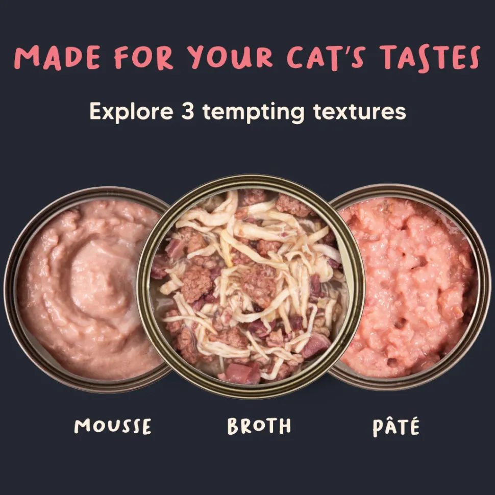 Meowsi Chicken Breast & Duck in Broth Canned Cat Food 80g