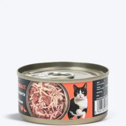 Meowsi Chicken Breast & Duck in Broth Canned Cat Food 80g