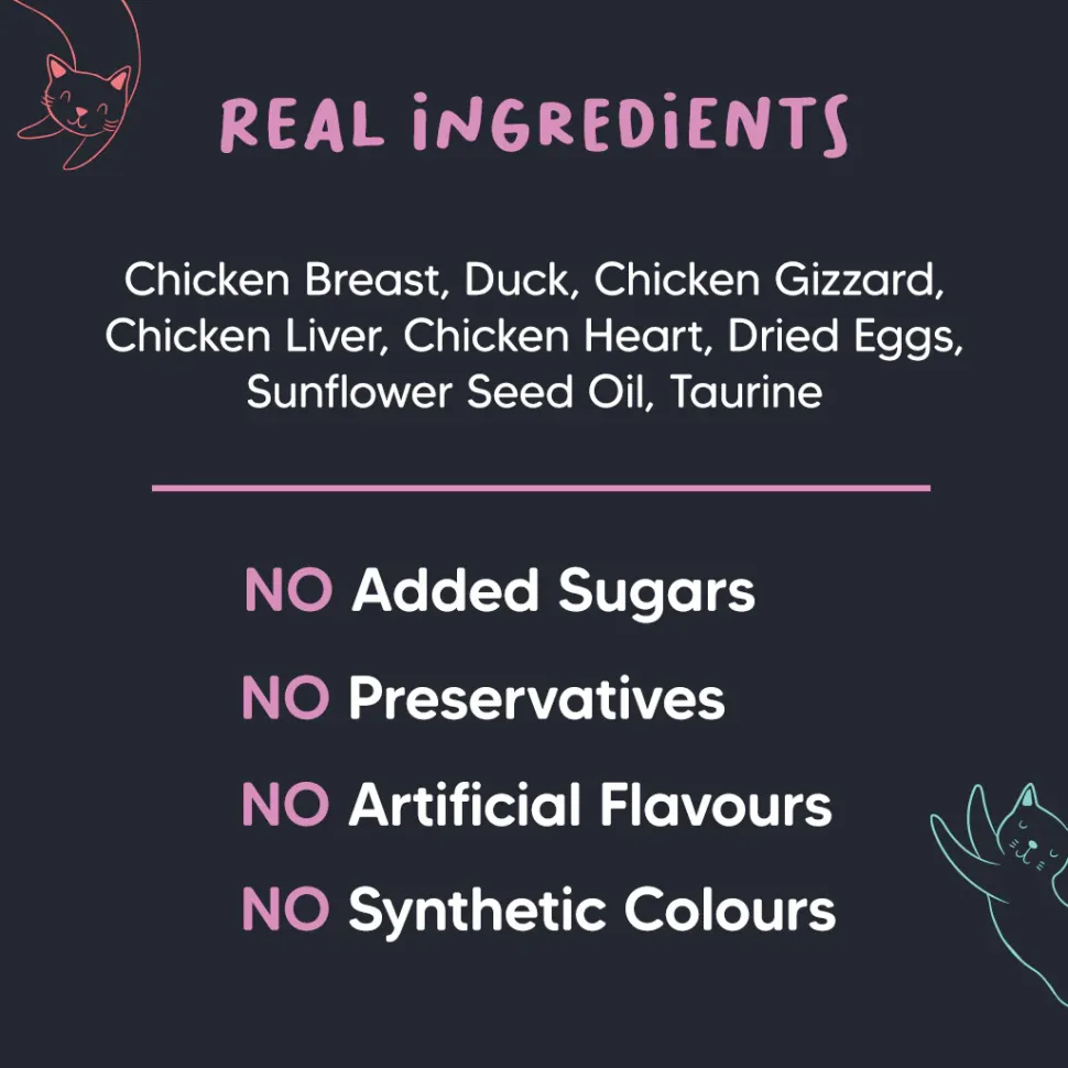 Meowsi Chicken Breast & Duck Pate Wet Cat Food 80g