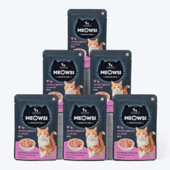 Meowsi Chicken Breast & Duck Pate Wet Cat Food 80g
