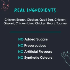 Meowsi Chicken Breast & Quail Egg Mousse Wet Cat Food 80g
