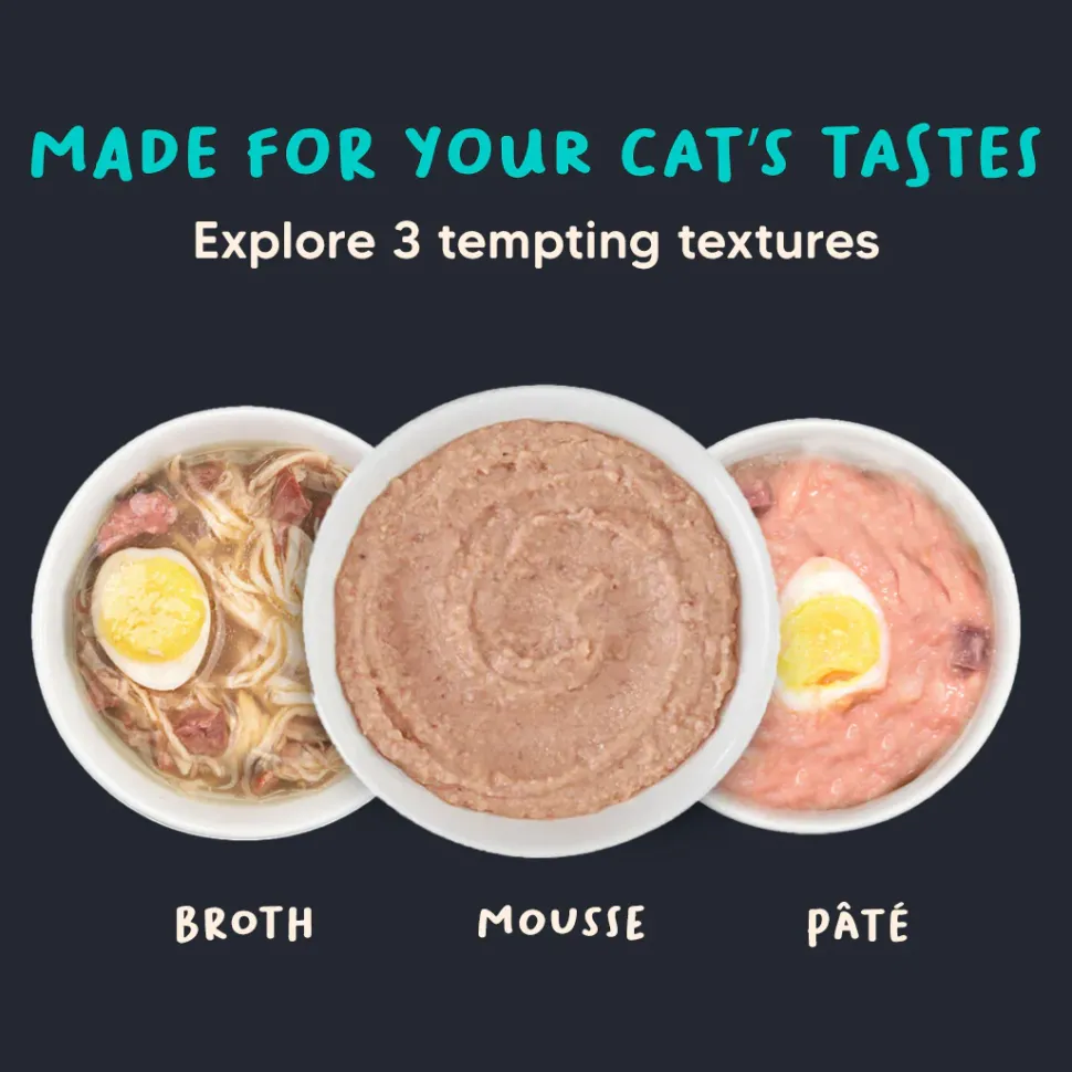 Meowsi Chicken Breast & Quail Egg Mousse Wet Cat Food 80g