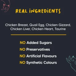 Meowsi Chicken Breast & Quail Egg in Broth Cat Food 80g
