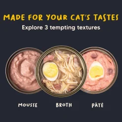 Meowsi Chicken Breast & Quail Egg in Broth Cat Food 80g