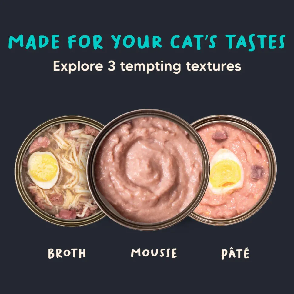 Meowsi Chicken Breast & Quail Egg Mousse Canned Cat Food 80g