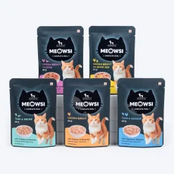 Meowsi Chicken Breast Pate Wet Cat Food Grain-Free 80g