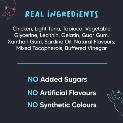 Meowsi Light Tuna & Chicken Soft Cat Treats 50g