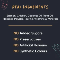 Meowsi Skin & Coat Salmon & Chicken Mousse Wet Cat Food 70g