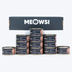 Meowsi Tuna & Chicken in Broth Wet Cat Food Can 80g