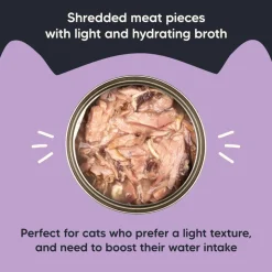 Meowsi Tuna & Chicken in Broth Wet Cat Food Can 80g