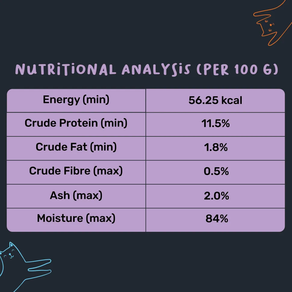 Meowsi Tuna & Chicken in Broth Wet Cat Food Grain-Free 80g