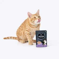 Meowsi Tuna & Chicken in Broth Wet Cat Food Grain-Free 80g