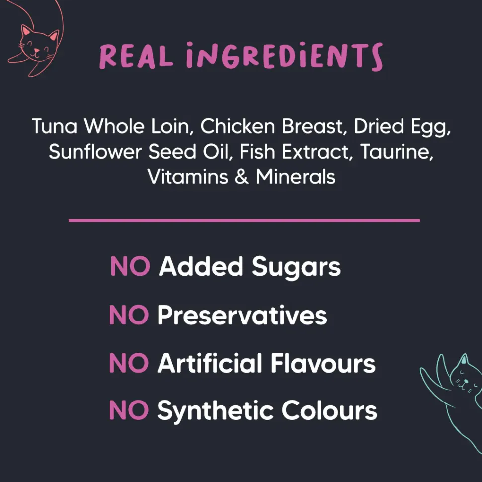 Meowsi Tuna & Chicken Mousse Canned Wet Cat Food 80g