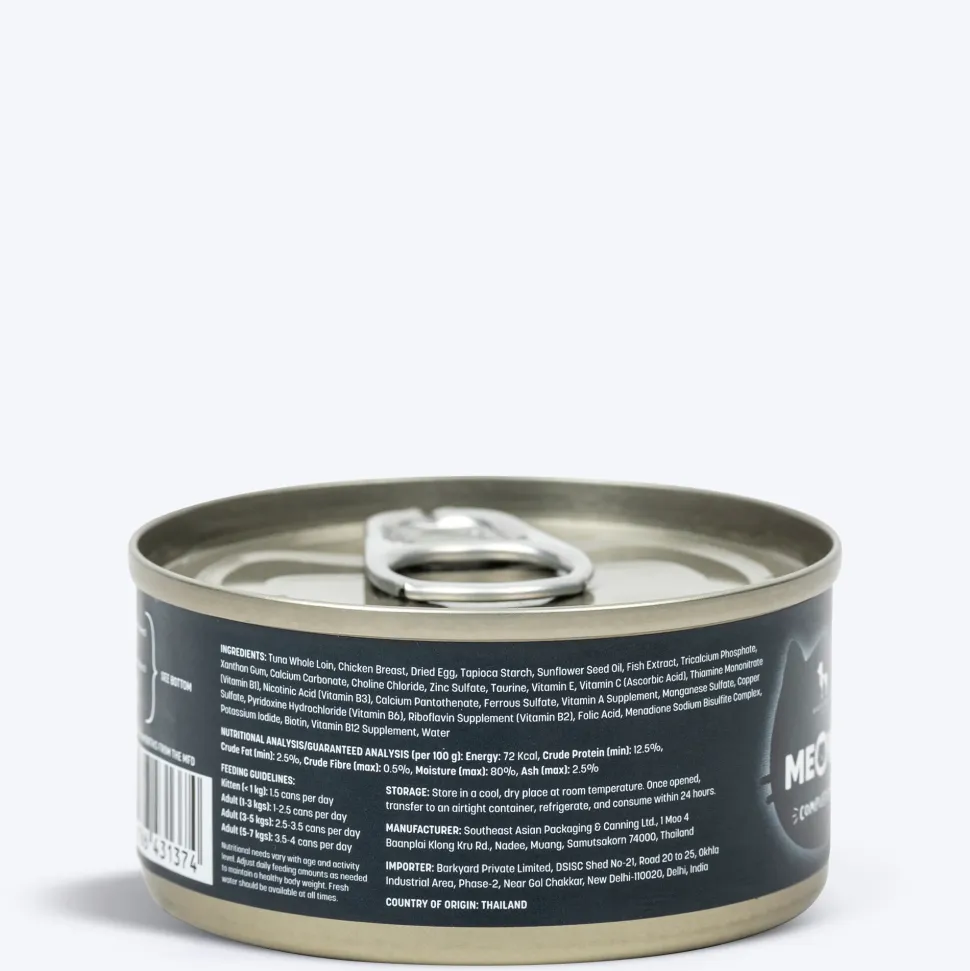 Meowsi Tuna & Chicken Mousse Canned Wet Cat Food 80g