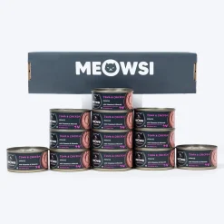 Meowsi Tuna & Chicken Mousse Canned Wet Cat Food 80g