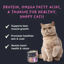Meowsi Tuna & Chicken Mousse Canned Wet Cat Food 80g