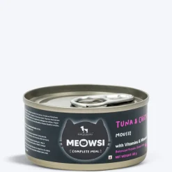 Meowsi Tuna & Chicken Mousse Canned Wet Cat Food 80g