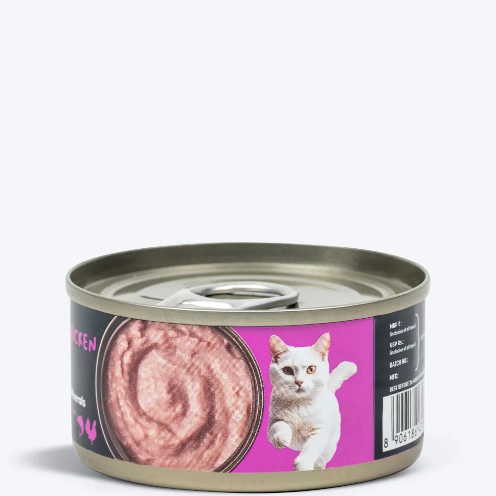 Meowsi Tuna & Chicken Mousse Canned Wet Cat Food 80g